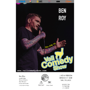 Vail Comedy Show Graphic July 2022